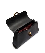 COCCINELLE DEW Bolso de hombro mediano en piel martillada negro - Bolsos Mujer - 6