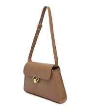 COCCINELLE DEW Bolso de hombro mediano en piel martillada batería - Bolsos Mujer - 2