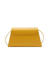 COCCINELLE DEW Bolso de hombro mediano en piel martillada soleado - Bolsos Mujer - 4