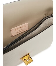 COCCINELLE ARLETTIS SIGNATURE Bolso de piel con bandolera con logo blanco - Bolsos Mujer - 5