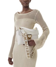 COCCINELLE ARLETTIS SIGNATURE Bolso de piel con bandolera con logo blanco - Bolsos Mujer - 6