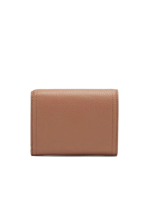 CAMPUS Cartera compacta de piel martillada bater&iacute;a - Carteras Mujer