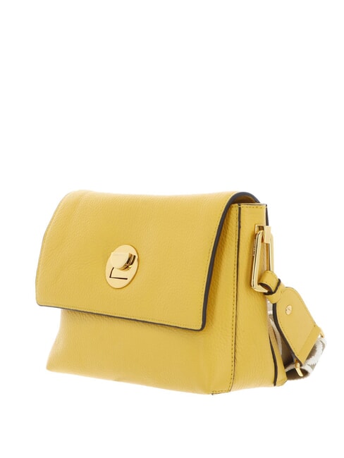 LIYA SIGNATURE Bolso de hombro de piel martillada soleado - Bolsos Mujer