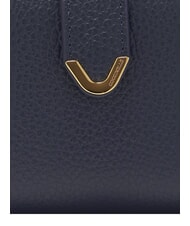 COCCINELLE DEW Cartera mediana de piel martillada azul medianoche - Carteras Mujer - 3