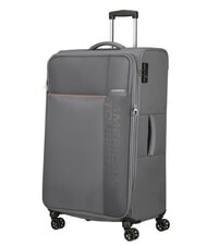 AMERICAN TOURISTER FUN CRUISE Juego de 3 carros: cabina+mediano, grande exp gris/naranja - Set Trolley - 5