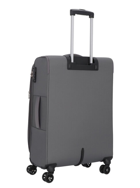 FUN CRUISE Juego de 3 carros: cabina+mediano, grande exp gris/naranja - Set Trolley