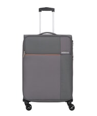 AMERICAN TOURISTER FUN CRUISE Carro mediano expandible gris/naranja - Trolley Semirrígidos - 6