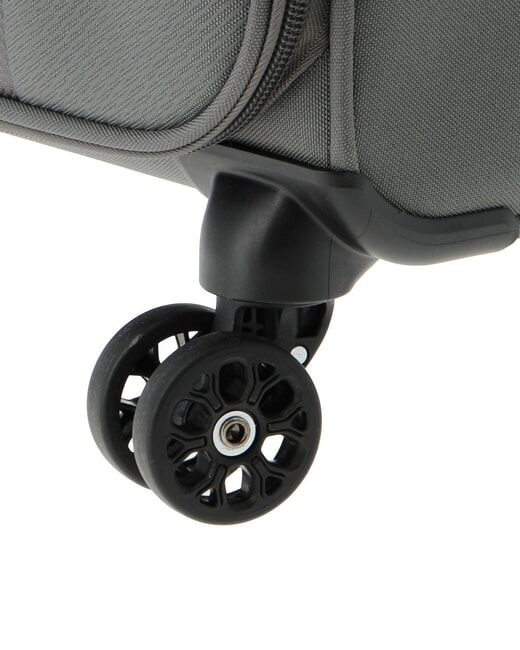 FUN CRUISE Carro mediano expandible gris/naranja - Trolley Semirrígidos