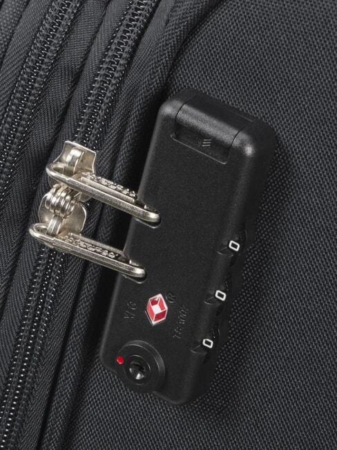 FUN CRUISE Carro grande expandible NEGRO / ROJO - Trolley Semirrígidos