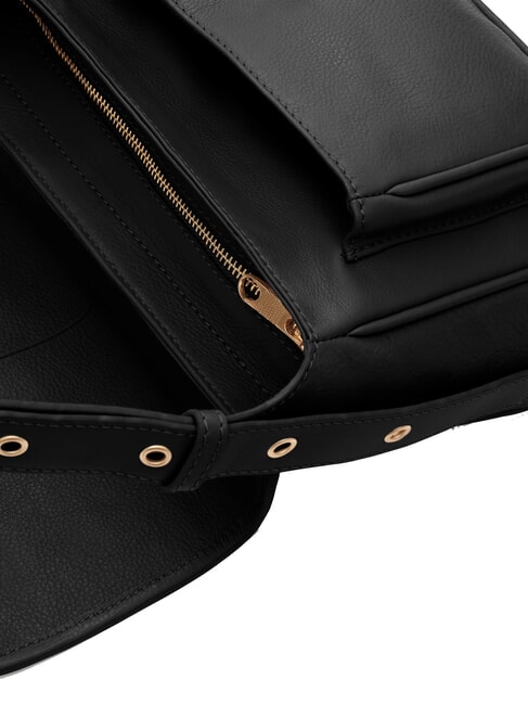 FACTOR Bolso de hombro de piel negro - Bolsos Mujer