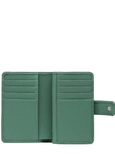 WALLETS Cartera de cuero cielo - Carteras Mujer