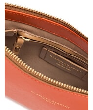 GIANNI CHIARINI BROOKE Bolso bandolera de piel con bandolera coral - Bolsos Mujer - 5