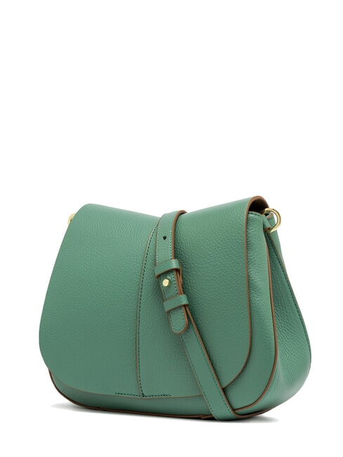 HELENA ROUND Bolso de piel con bandolera de cuerda. menta - Bolsos Mujer