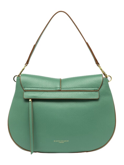 HELENA ROUND Bolso de piel con bandolera de cuerda. menta - Bolsos Mujer