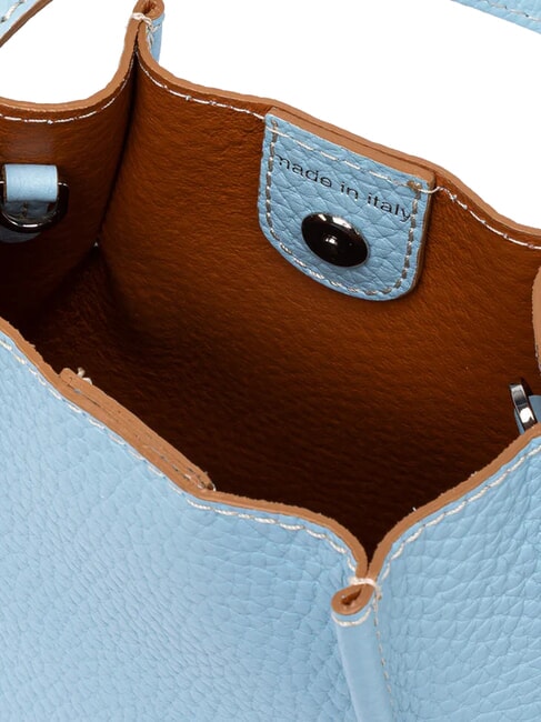 DORY Bolso bandolera tipo cubo, con correa para el hombro caramelo-cielo - Bolsos Mujer