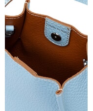GIANNI CHIARINI DORY Bolso bandolera tipo cubo, con correa para el hombro caramelo-cielo - Bolsos Mujer - 4