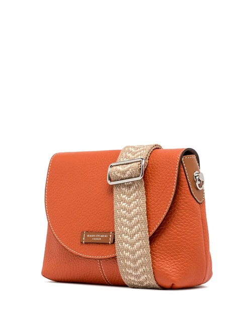 ALESSANDRA Bolso bandolera, en piel. coral - Bolsos Mujer