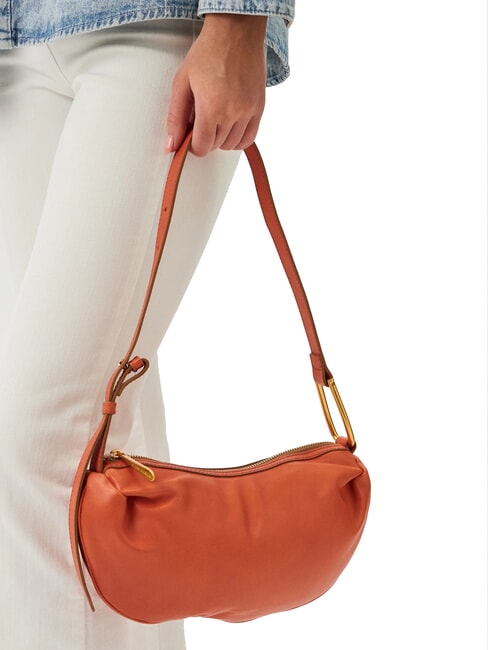 MATILDE Bolso de hombro, piel coral - Bolsos Mujer