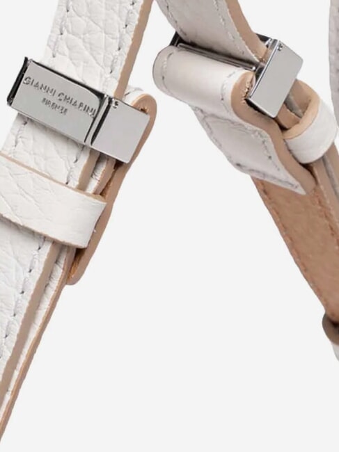 PENELOPE Bolso bandolera de piel naturaleza-arena - Bolsos Mujer