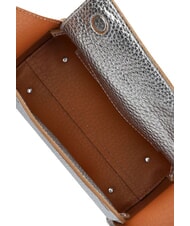 GIANNI CHIARINI PENELOPE Bolso bandolera de piel caramelo plateado - Bolsos Mujer - 5