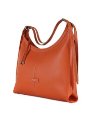 GIANNI CHIARINI NORMA Bolso hobo de piel al hombro coral - Bolsos Mujer - 2