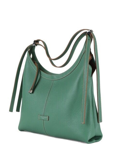 NORMA Bolso hobo de piel al hombro menta - Bolsos Mujer