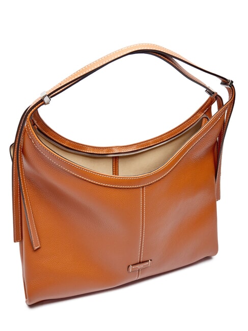 NORMA Bolso de hombro, piel caramelo - Bolsos Mujer