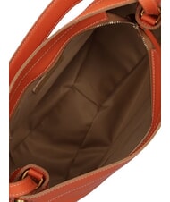 GIANNI CHIARINI OTTAVIA  Bolso bandolera, en piel. coral - Bolsos Mujer - 4