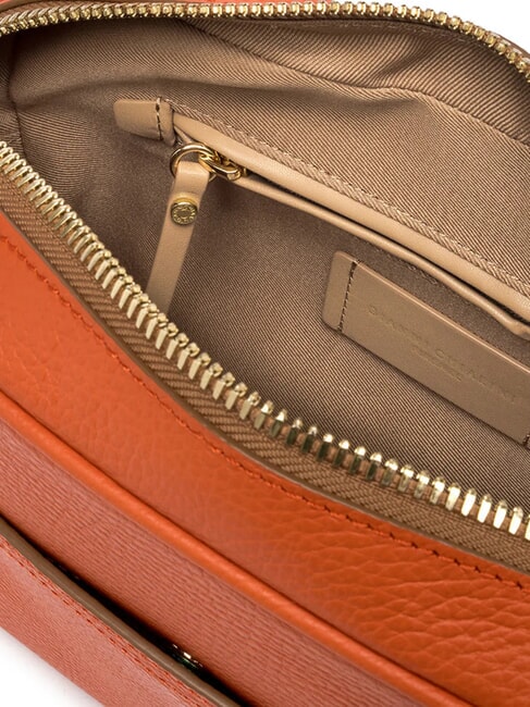 NINA Bolso para cámara de piel coral - Bolsos Mujer