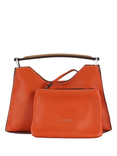 AURORA M Bolso de mano, con bandolera naturaleza coralina - Bolsos Mujer