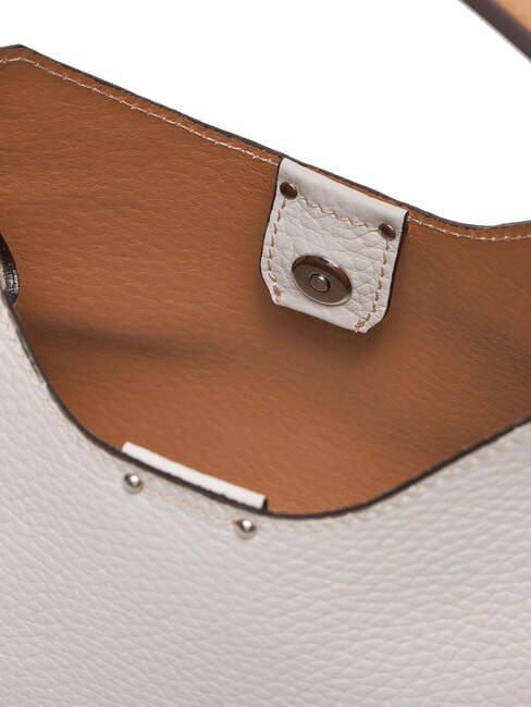 AURORA M Bolso de mano, con bandolera naturaleza-arena - Bolsos Mujer