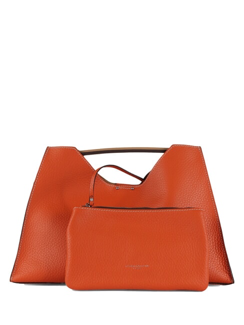 AURORA L Bolso de mano, con bandolera naturaleza coralina - Bolsos Mujer