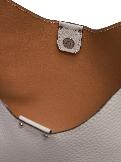 AURORA L Bolso de mano, con bandolera naturaleza-arena - Bolsos Mujer