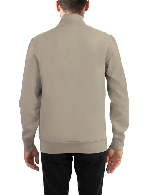 COUNTED Sudadera con cremallera completa crema de caf&eacute; - Sudaderas