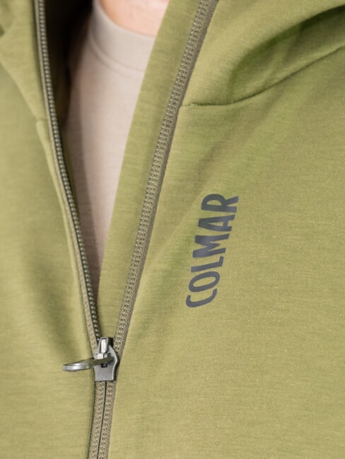 SCI REASON Sudadera térmica con cremallera completa y capucha almizcle - Sudaderas