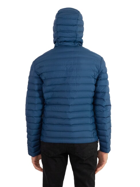 UNDERSCORE Chaqueta de plumas con capucha azul oscuro-gótico - Chaquetas de plumas para hombre