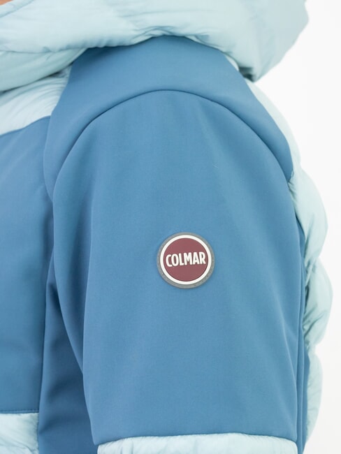 NEW WARRIOR Chaqueta de plumas con capucha azul oscuro-polar - Chaquetas de plumas para hombre