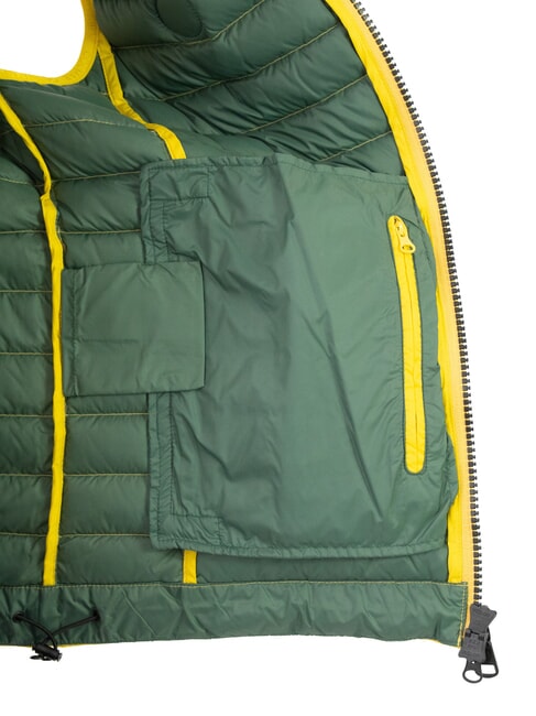 REPUNK Chaleco acolchado para hombre botella de sonrisa - Chaquetas sin mangas para hombre.