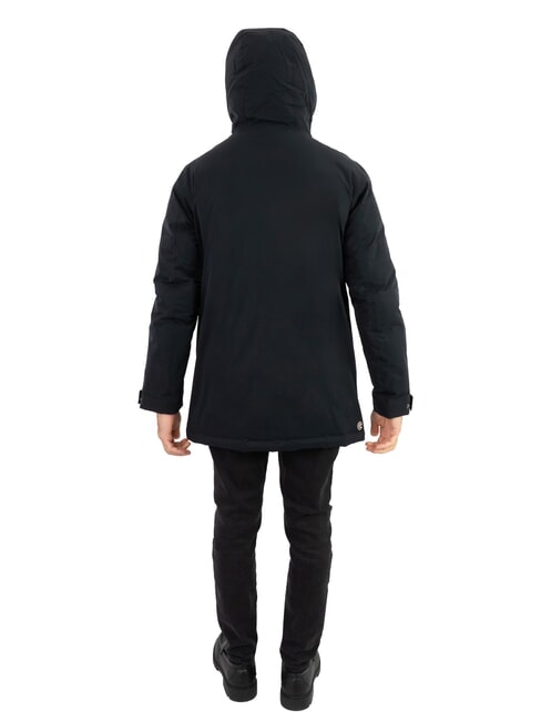 ENDURANCE Chaqueta de plumas con capucha negro - Chaquetas de plumas para hombre