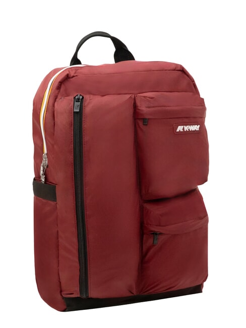 AMBERT Mochila para portátil de 15,6" syrah tinto - Mochilas para portátil