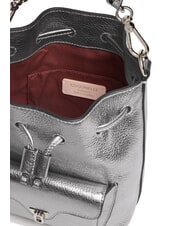 COCCINELLE BEAT GENERATION Mini cubo de cuero acero - Bolsos Mujer - 4