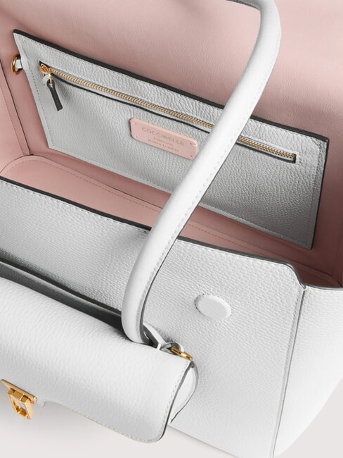 DOUBLE BEAT Bolso de hombro nieve - Bolsos Mujer