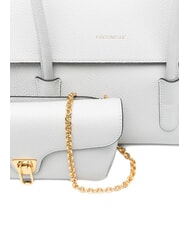 COCCINELLE DOUBLE BEAT Bolso de hombro nieve - Bolsos Mujer - 3