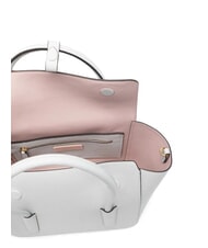 COCCINELLE DOUBLE BEAT Bolso de hombro nieve - Bolsos Mujer - 6