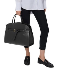 COCCINELLE SABINE Bolso de piel con bandolera negro - Bolsos Mujer - 5