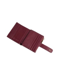 COCCINELLE METALLIC SOFT Cartera mini de piel grosella - Carteras Mujer - 2