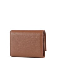 COCCINELLE METALLIC SOFT  Cartera pequeña de cuero coñac - Carteras Mujer - 3