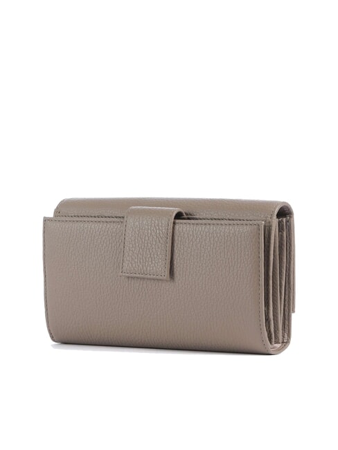METALLIC SOFT Cartera grande de piel topo c&aacute;lido - Carteras Mujer