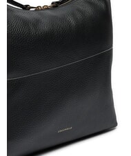 COCCINELLE MALORY Bolso de hombro de piel martillada negro - Bolsos Mujer - 3