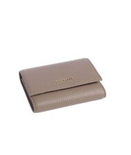 COCCINELLE METALLIC SOFT  Cartera pequeña de cuero topo cálido - Carteras Mujer - 4